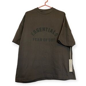 NEW Essentials Fear of God Ink Heavy T-Shirt Oversized Size Mens Small NWTS